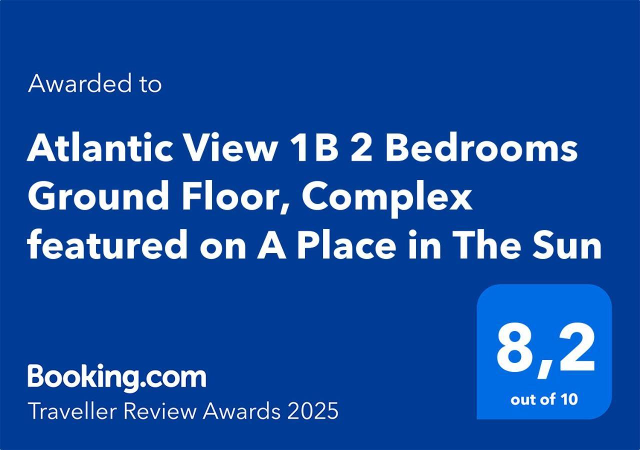 Atlantic View 1B 2 Bedrooms Ground Floor, Complex Featured On A Place In The Sun 푸에르토 델 카르멘 외부 사진